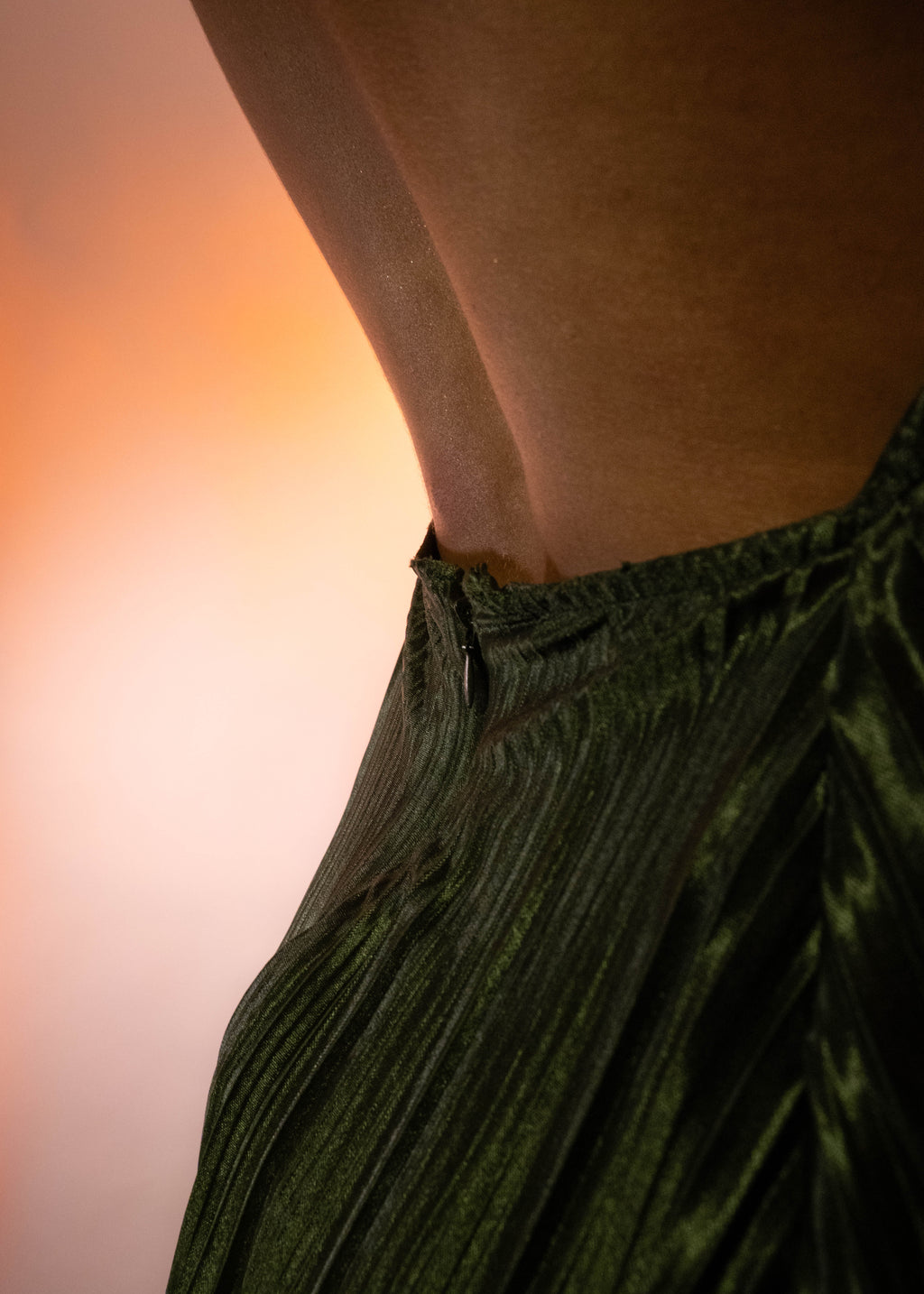 La robe Dune plissé